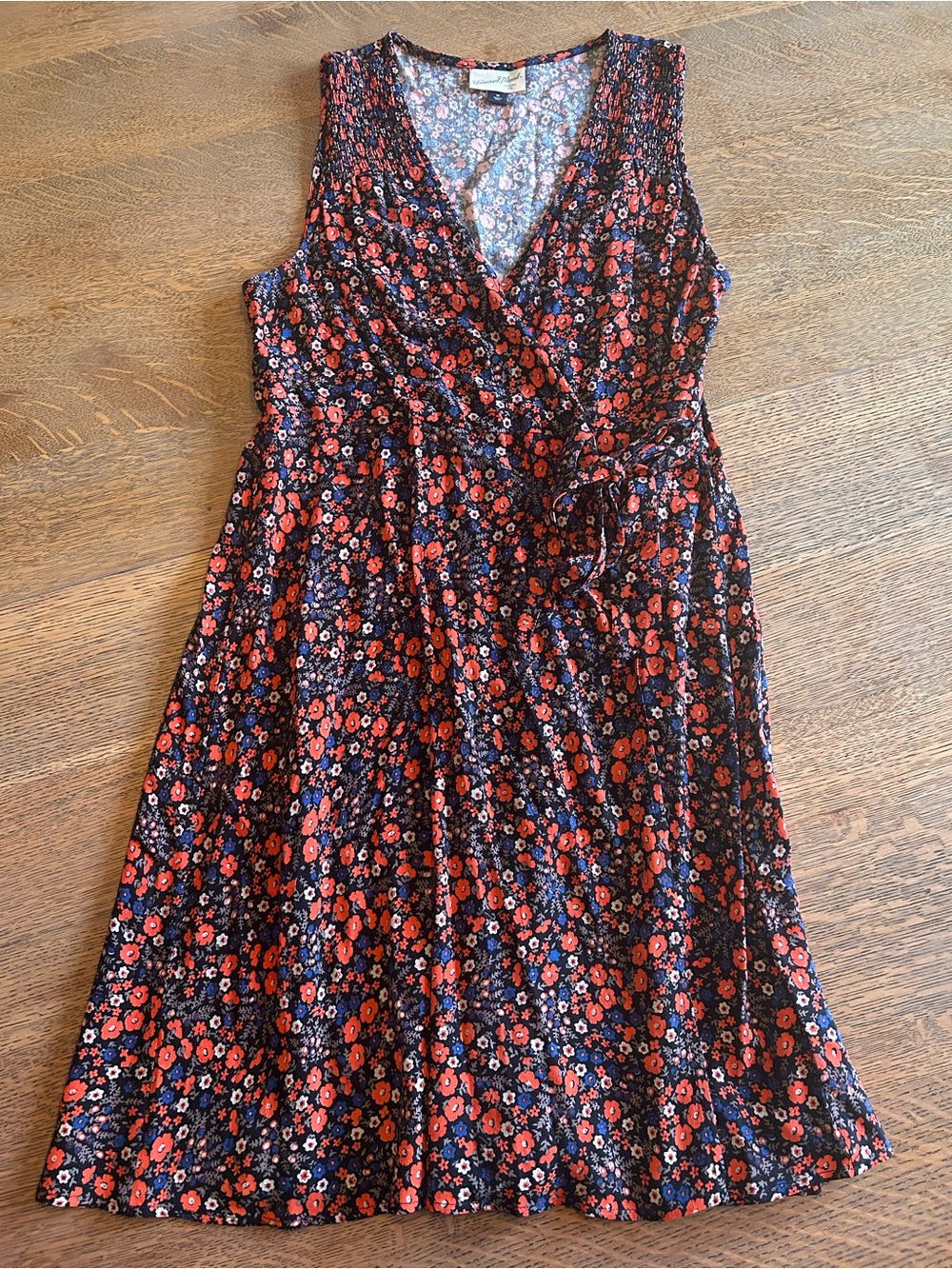Universal Thread Women’s Floral Wrap Dress – Size Medium
